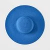Packable Straw Floppy Hat - Shade & Shore™ Blue