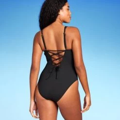 Shade & Shore Women's Shaping Plunge High Leg One Piece Swimsuit - Shade & Shore™ Black -Shade & Shore Sales Shop GUEST 0ad59d77 7f14 48de 9721 aa661f4338aa