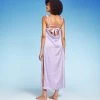 Women's Cowl Back Cover Up Slip Dress - Shade & Shore™ Light Purple