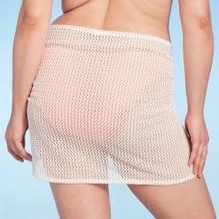 Women's Crochet Side-Tie Cover Up Sarong - Shade & Shore™ Off-White -Shade & Shore Sales Shop GUEST 24cccb6b c778 4c69 92ec 37ed9d2aec41