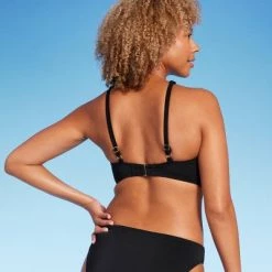 Women's High Neck Braided Strap Bikini Top - Shade & Shore™ Black -Shade & Shore Sales Shop GUEST 26a4ed3c 4b01 43d0 aef7 c662a8a55e8a