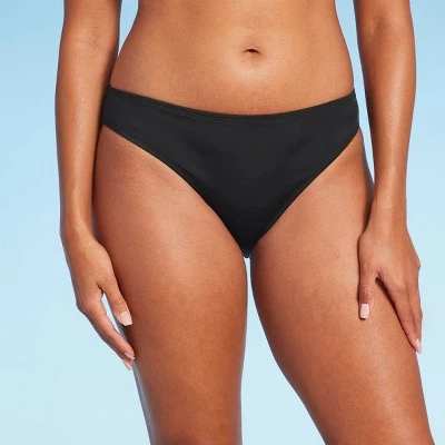 Women's Low-Rise Medium Coverage Hipster Bikini Bottom - Shade & Shore™ Purple 3 Women's Low-Rise Medium Coverage Hipster Bikini Bottom - Shade & Shore™ Purple - Image 3