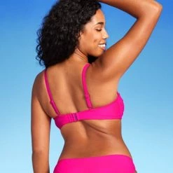 Women's Ring Detail Hidden Underwire Bikini Top - Shade & Shore™ Hot Pink -Shade & Shore Sales Shop GUEST 320a1496 a21e 499b ae89 735d505aecab
