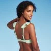 Women's Ruffle Continuous Underwire Bikini Top - Shade & Shore™ Green