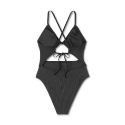 Women's Ribbed Plunge Front Cut Out One Piece Swimsuit - Shade & Shore™ Black 9 Women's Ribbed Plunge Front Cut Out One Piece Swimsuit - Shade & Shore™ Black -Shade & Shore Sales Shop GUEST 3b485a16 7e7b 4c0e 90d4 7f4e52041068