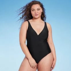 Women's V-Neck Scoop Back One Piece Swimsuit - Shade & Shore™ Black 11 Women's V-Neck Scoop Back One Piece Swimsuit - Shade & Shore™ Black -Shade & Shore Sales Shop GUEST 4e2f20ea 5e4c 456a a57a 175b61d986d1