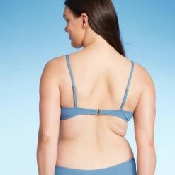 Women's Shirred Ribbed Bralette Bikini Top - Shade & Shore™ Brown -Shade & Shore Sales Shop GUEST 4f2b19fe f2cf 4618 9ec7 a0587780043f