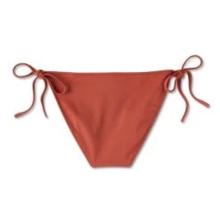 Shade & Shore Women's Side-Tie Hipster Bikini Bottom - Shade & Shore™ Rust S