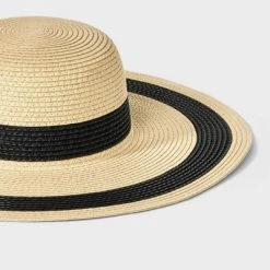 Striped Straw Floppy Hat - Shade & Shore™ Brown -Shade & Shore Sales Shop GUEST 5e65d94a b2a1 4788 b175 f3188d132bb7