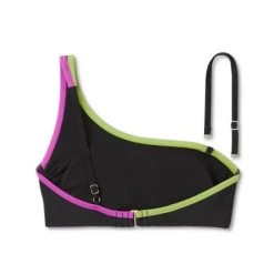 Women's Contrast Binding One Shoulder Bralette Bikini Top - Shade & Shore™ Black -Shade & Shore Sales Shop GUEST 6bc4d348 df1e 419a a43d e324020d6ef2