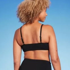 Women's Shaping Bralette Bikini Top - Shade & Shore™ Teal Blue