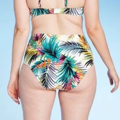 Women's High Waist Medium Coverage Bikini Bottom - Shade & Shore™ Multi Palm Print -Shade & Shore Sales Shop GUEST 83fa4cfb 1c37 4aaa bbd8 564ea3540dfe