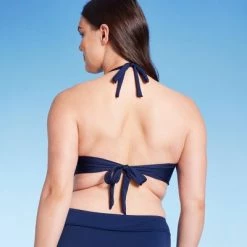 Women's Triangle Bralette Faux Wrap Halter Bikini Top - Shade & Shore™ Navy 7 Women's Triangle Bralette Faux Wrap Halter Bikini Top - Shade & Shore™ Navy -Shade & Shore Sales Shop GUEST 8a478d21 d72e 44b9 9013 1d5846dae11d
