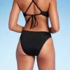 Women's Ribbed Hipster Cheeky Bikini Bottom - Shade & Shore™ Green