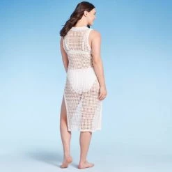 Women's Crochet Cover Up Midi Dress - Shade & Shore™ Off-white -Shade & Shore Sales Shop GUEST 9175d419 140f 4b5a 9f1f e185c0d5e0f5