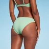 Women's Ribbed Bikini Bottom - Shade & Shore™ Green