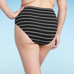 Women's Ribbed High Waist Bikini Bottom - Shade & Shore™ Black Striped 12 Women's Ribbed High Waist Bikini Bottom - Shade & Shore™ Black Striped -Shade & Shore Sales Shop GUEST 97583bc5 f8bd 44e0 9674 34eddcaa0469