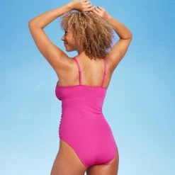 Women's Center Front Shirring One Piece Swimsuit - Shade & Shore™ Hot Pink 12 Women's Center Front Shirring One Piece Swimsuit - Shade & Shore™ Hot Pink -Shade & Shore Sales Shop GUEST 9e2d67e8 0826 402c 96f2 cc3317ea0820