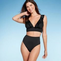 Women's High Waist Cheeky Bikini Bottom - Shade & Shore™ Cream -Shade & Shore Sales Shop GUEST 9f68307d 2ec4 4ac2 bf44 be212f1cc93c