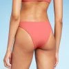 Women's High Leg Extra Cheeky Bikini Bottom - Shade & Shore™ Pink