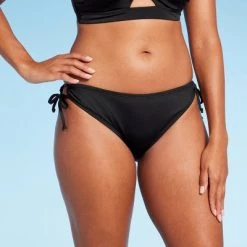 Women's Side-Tie Medium Coverage Hipster Bikini Bottom - Shade & Shore™ Dark Green -Shade & Shore Sales Shop GUEST abea65a5 49f9 48f1 a4d3 eb19d1926b27