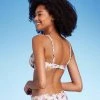 Women's Ruched Underwire Bikini Top - Shade & Shore™ Multi Ditsy Floral Print