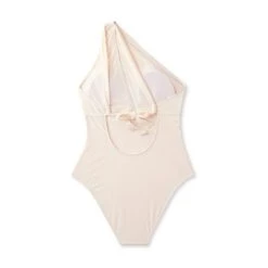 Women's One Shoulder Plunge Cut Out One Piece Swimsuit - Shade & Shore™ Off-white -Shade & Shore Sales Shop GUEST b1cdec30 8de9 4c79 aa84 cf5085b3dd0d