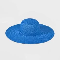 Packable Straw Floppy Hat - Shade & Shore™ Blue -Shade & Shore Sales Shop GUEST b2708bb9 1fd9 4e16 8c92 e85b4ebf3018