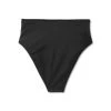 Women's Lace-Up High Waist High Leg Extra Cheeky Bikini Bottom - Shade & Shore™ Black