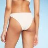 Women's High Leg Bikini Bottom - Shade & Shore™ Off-white