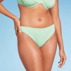 Women's Ribbed Bikini Bottom - Shade & Shore™ Green -Shade & Shore Sales Shop GUEST c55b948f 864f 4006 b59d 2e2834e6d43f