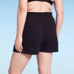 Women's Pull-On Frayed Hem Cover Up Shorts - Shade & Shore™ Black -Shade & Shore Sales Shop GUEST c59aa0a4 5d9f 4ee5 9bd4 1e2aa5268fe5