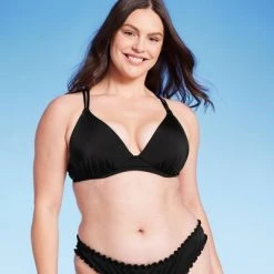 Women's Triangle Push-Up Tunneled Strap Bikini Top - Shade & Shore™ White -Shade & Shore Sales Shop GUEST ce87fdf3 a1cf 4cc6 af17 c537a543699b