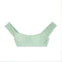Women's Shirred Off the Shoulder Bralette Lace-Up Bikini Top - Shade & Shore™ Light Green 14 Women's Shirred Off the Shoulder Bralette Lace-Up Bikini Top - Shade & Shore™ Light Green -Shade & Shore Sales Shop GUEST e7b51d37 bd60 4553 b379 7bca22c51d39