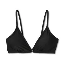 Women's Center Front Ring Triangle Bikini Top - Shade & Shore™ Black -Shade & Shore Sales Shop GUEST ec3b64c4 1ddf 4757 a857 3d91e2bbf510